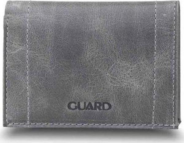 Guard Minimal Antik Gri Deri Erkek Cüzdanı - GRD2403XW22416 - Image 1