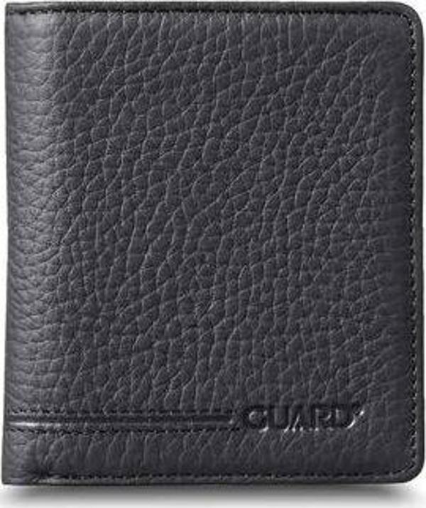 Guard Bozuk Para Girişli Mat Siyah Deri Erkek Cüzdanı - GRD2403XW22130 - Image 1