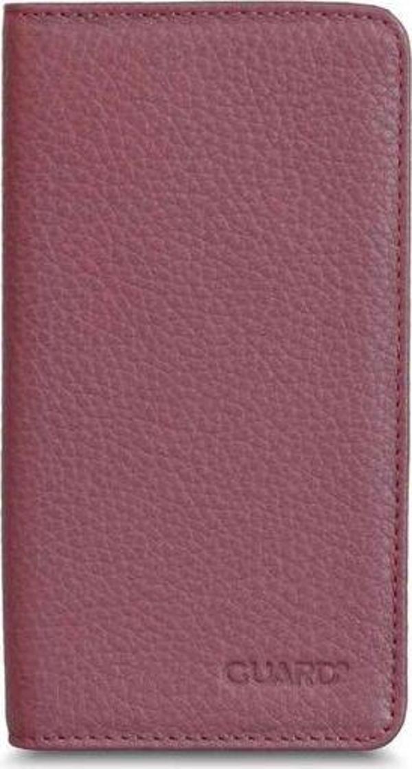 Guard Telefon Girişli Bordo Siyah Deri Portföy Cüzdan - GRD2403XW22295 - Image 1