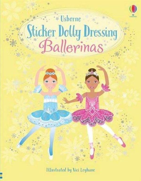 Sticker Dolly Dressing Ballerinas - Usborne - Image 1