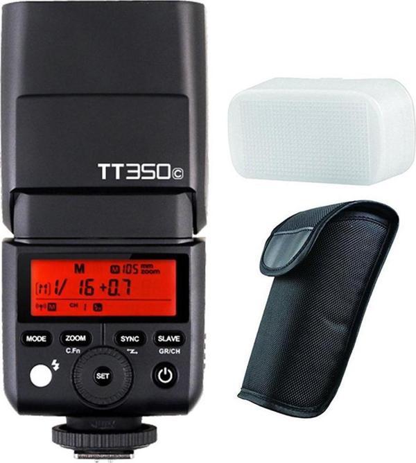Godox TT350C Mini Thinklite TTL 1/8000 Tepe Flaş (Canon) - Image 1