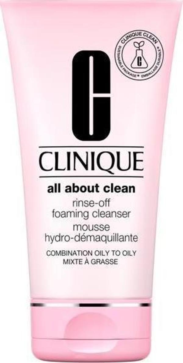 Clinique Rinse Off Foaming Cleanser 150 ml Cilt Temizleyici - Image 1