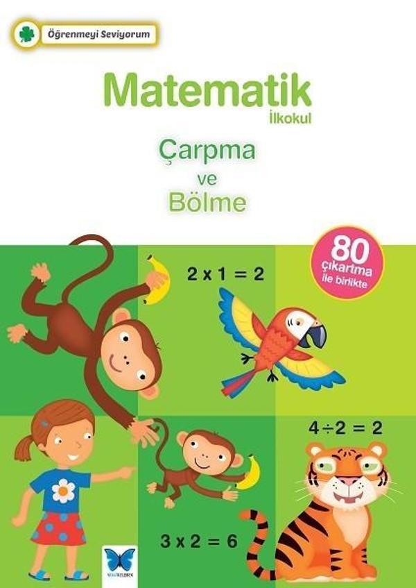 Matematik-Çarpma ve Bölme - Mavi Kelebek - Image 1