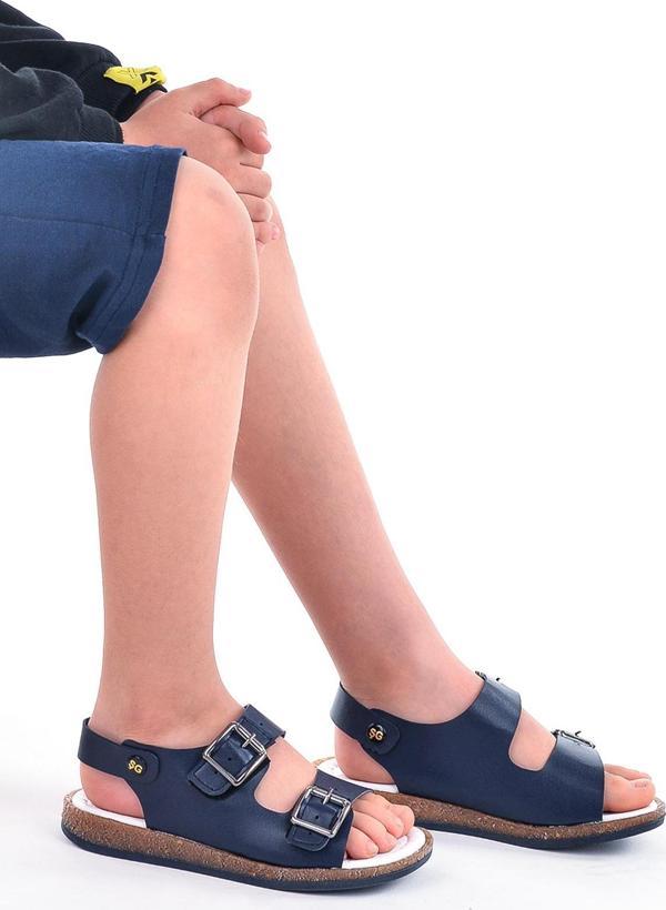Kiko Kids Erkek Çocuk Sandalet Şb 2330-39 Lacivert - Image 1