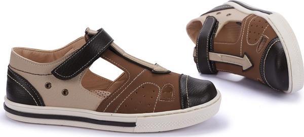 Kiko Kids Erkek Çocuk Sandalet Şb 26452807-13 Kahverengi - Image 1