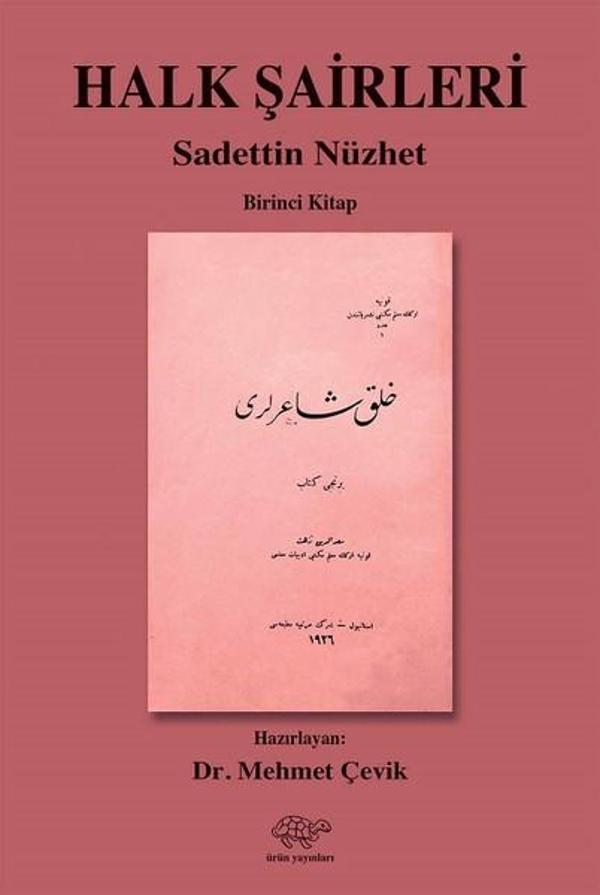 Halk Şairleri 1.Kitap-Sadettin Nüzhet - Ürün Yayınları - Image 1