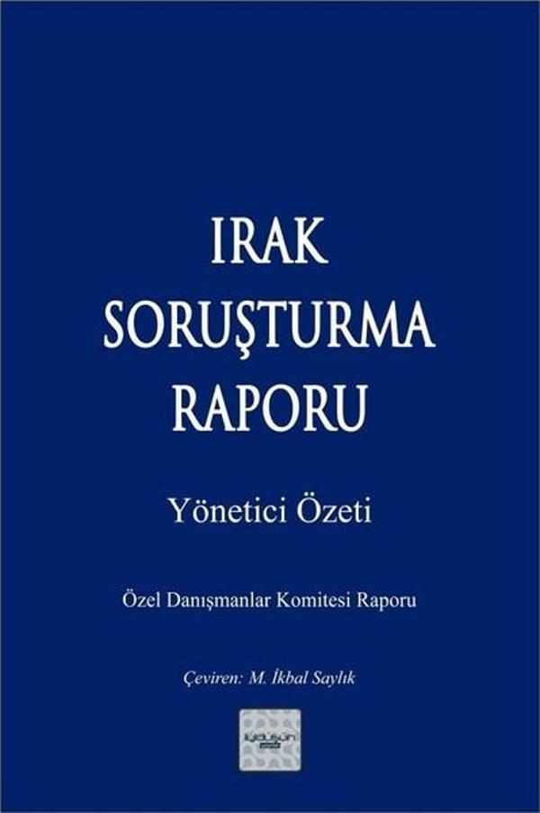 Irak Soruşturma Raporu - İyi Düşün Yayınları - Image 1