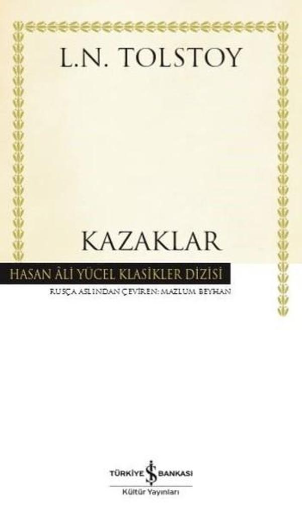 Kazaklar-Hasan Ali Yücel Klasikler - İş Bankası Kültür Yayınları - Image 1