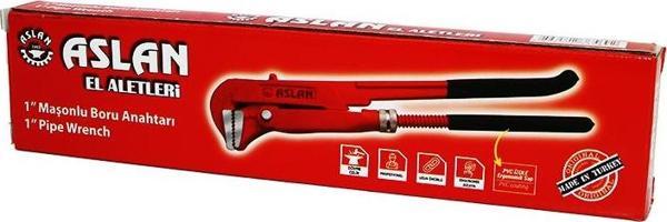 1 inç  PARMAK MAŞONLU MAŞALI ÇELİK BORU ANAHTARI PVC İZOLE ERGONOMİK SAPLI  - Image 1