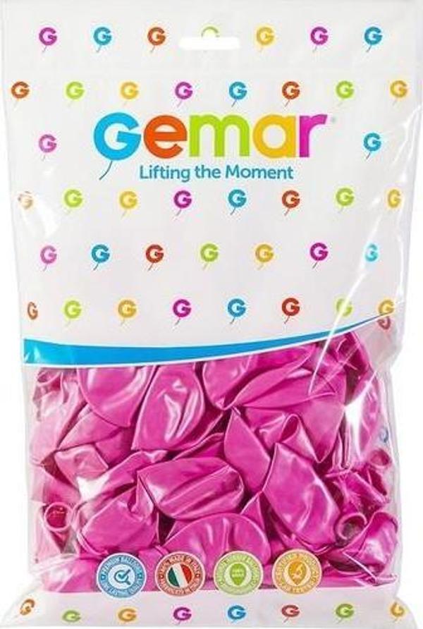 Gemar Metalik Balon 100'lü Paket Gül Rengi - Image 1