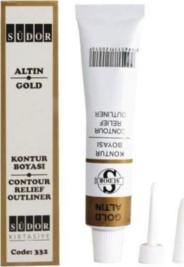 Südor Kontur Boyası Altın 25 Ml - Image 1