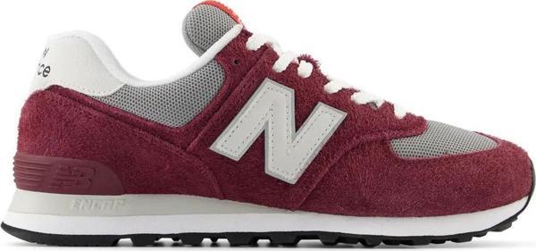 New Balance 574 Lifestyle Unisex Bordo Spor Ayakkabı - Image 1