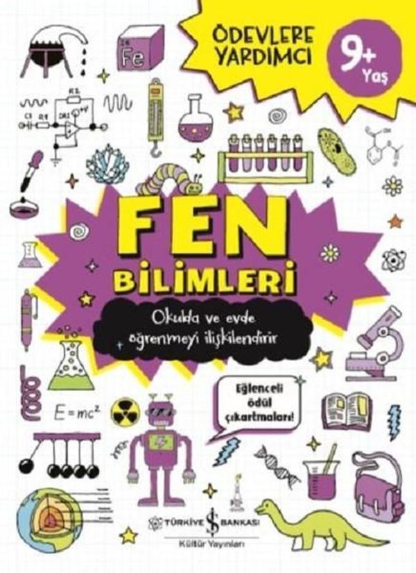 Fen Bilimleri 9+Yaş Ödevlere Yardımcı - İş Bankası Kültür Yayınları - Image 1