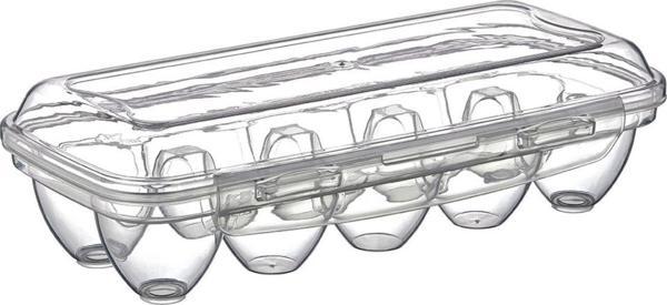 10 Bölmeli Kilitli Kapaklı Yumurtalık Saklama Kutusu YU110  - Image 1