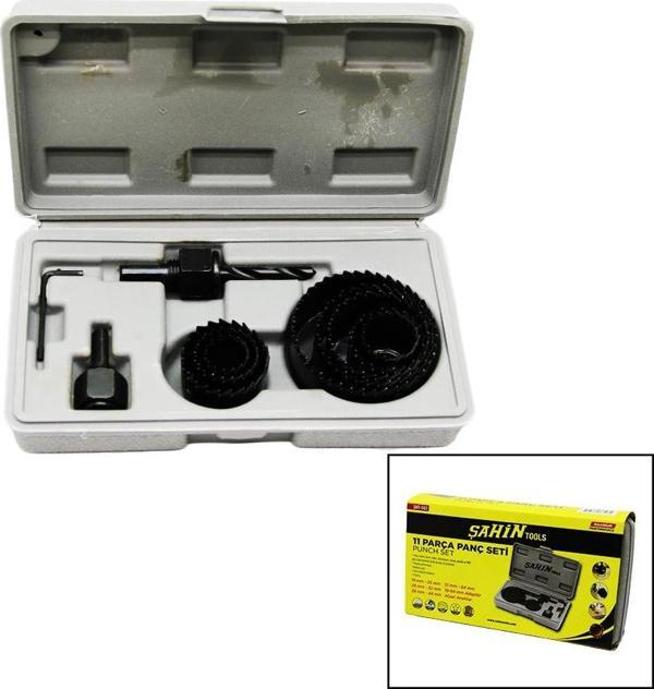 11 ADET  BUAT AÇMA PANÇ SETİ METAL - AHŞAP - PLASTİK - KARTONPİYER  - Image 1