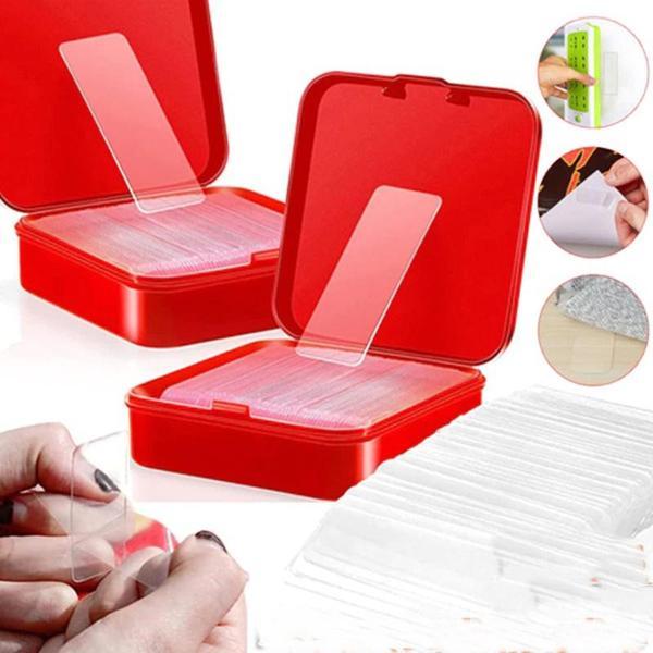 120 Parça Çift Taraflı Tekrar Kullanılabilir Yapışkan Bantlar  - Image 1