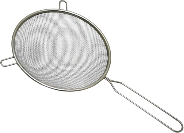 14CM TEL SÜZGEÇ METAL SAPLI KULAKLI  - Image 1