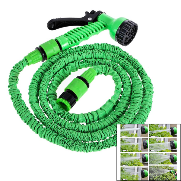 2.5MT---7.5MT KUTULU UZAYAN BAHÇE HORTUMU 7 FONKSİYON TABANCALI  - Image 1