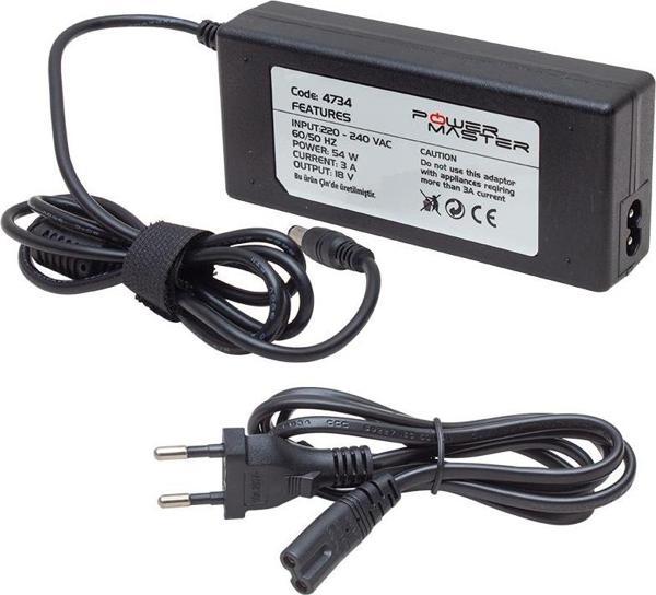18 VOLT - 3 AMPER 5.5*2.5 UÇLU SANTRAL ADAPTÖRÜ  - Image 1