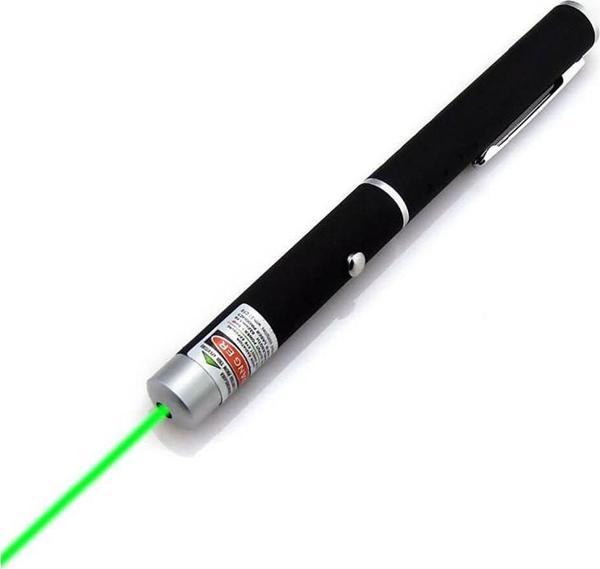 2XAAA PİLLİ TEK BAŞLIK YEŞİL LASER POINTER  - Image 1