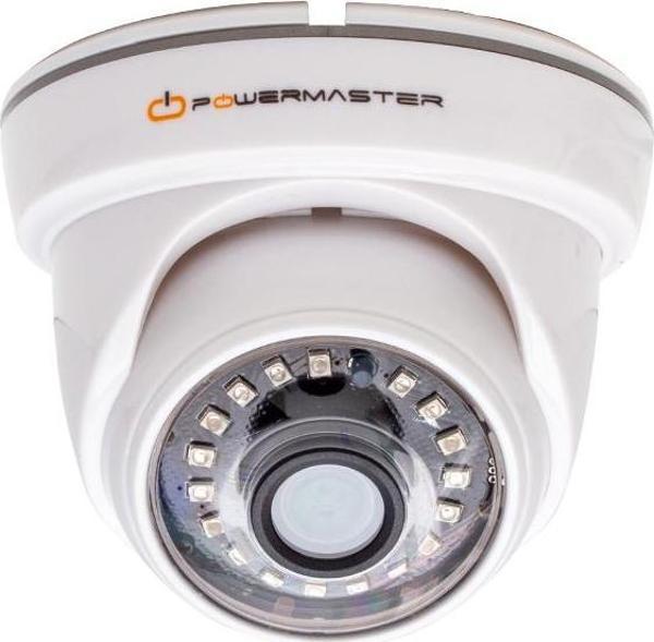 2MP 18 SMD LED PLASTİK KASA BEYAZ AHD DOME KAMERA  - Image 1