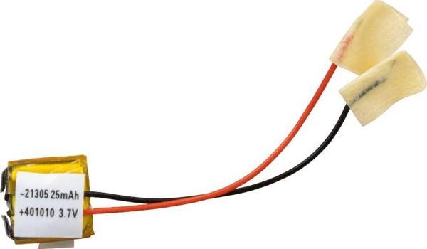 3.7 VOLT 25 MAH LİTYUM POLİMER PİL SOKETSİZ  - Image 1