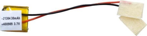 3.7 VOLT 30 MAH LİTYUM POLİMER PİL SOKETSİZ  - Image 1