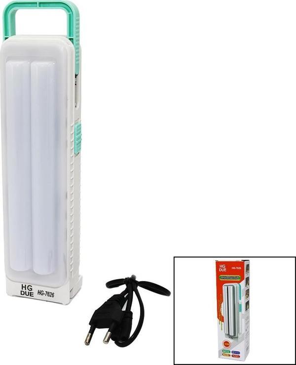 36SMD LED FİŞ ŞARJLI IŞILDAK FENER FLORESAN MODELİ - KULPLU  - Image 1