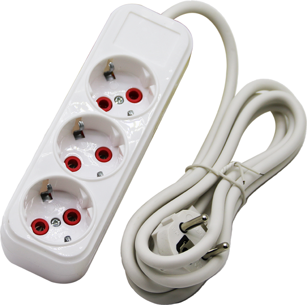 3LÜ 2MT UZATMA KABLO GRUP PRİZ  - Image 1