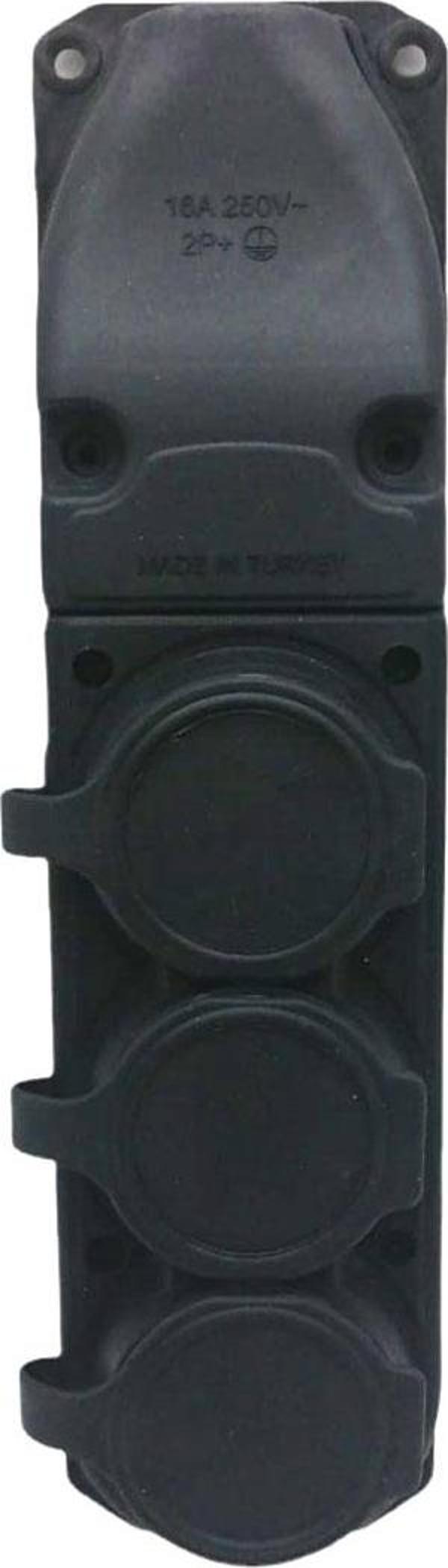 3LÜ KAUCUK TOPRAKLI KLEMENS KAPAKLI  - Image 1