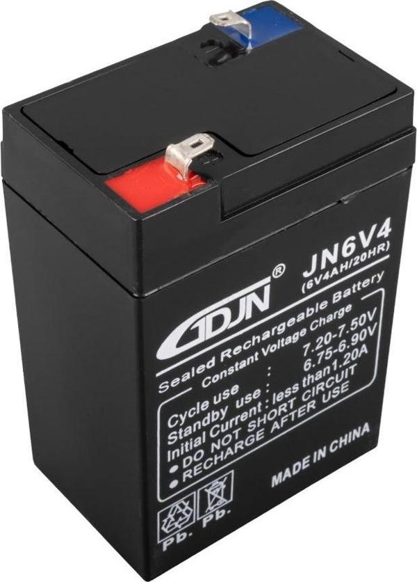 4 VOLT - 6 AMPER AKÜ (68 X 45 X 95 MM)  - Image 1