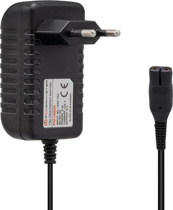 5 VOLT - 0.6 AMPER FİŞLİ TIRAŞ MAKİNESİ ADAPTÖRÜ  - Image 1