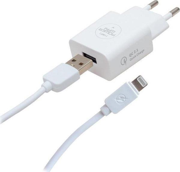 5 VOLT 2100 MA HIZLI ŞARJ BAŞLIK ADAPTÖRÜ + IPHONE KABLO DAHİL  - Image 1