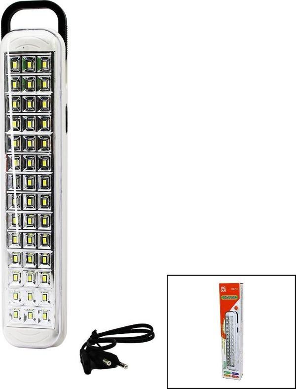 42SMD LED LAMBA IŞILDAK FENER FİŞ ŞARJLI - KULPLU  - Image 1