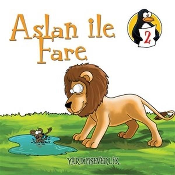 Değerler Eğitimi Öyküleri 2:Aslan ile Fare-Yardımseverlik-Büyük Boy - Edam Yayınevi - Image 1