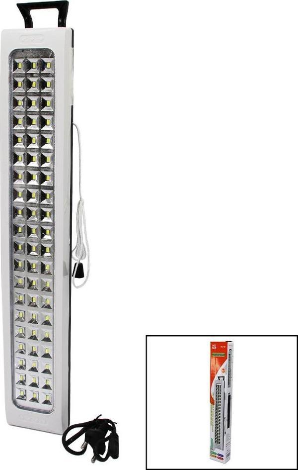60SMD LED LAMBA IŞILDAK FENER FİŞ ŞARJLI - İPLİ AÇ KAPA - KULPLU  - Image 1