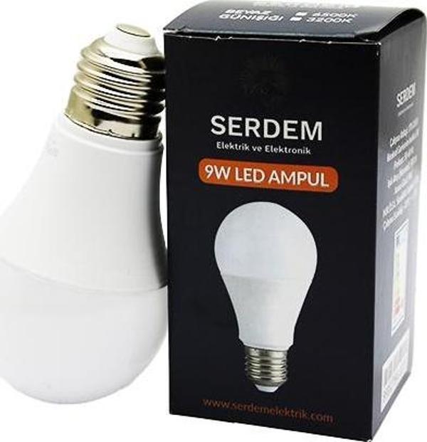9W E27 GÜNIŞIĞI LED AMPUL  - Image 1