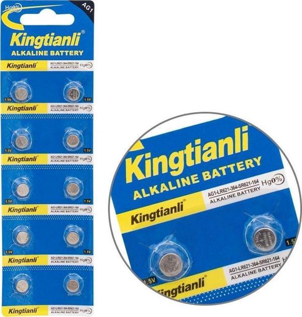 AG1 LR621 ALKALİN SAAT PİLİ 10LU PAKET  - Image 1