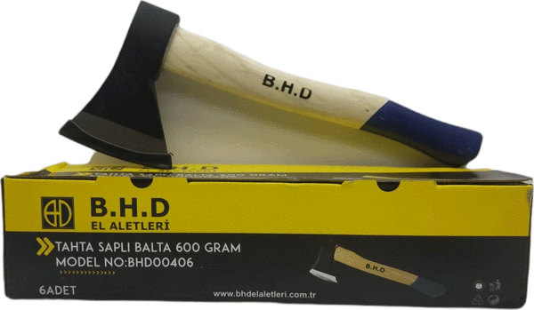 AHŞAP SAPLI BALTA 600GR  - Image 1