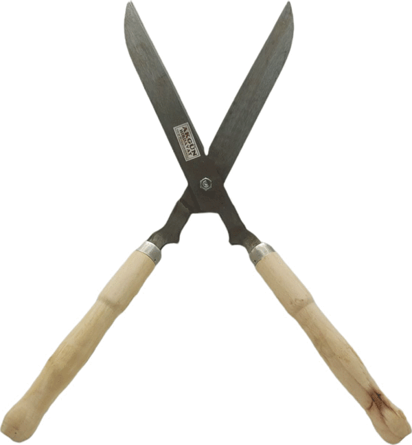 AHŞAP SAPLI METAL ÇİM MAKASI  - Image 1