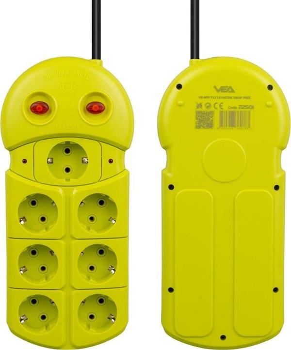 7Lİ 1.5 METRE GRUP PRİZ  - Image 1