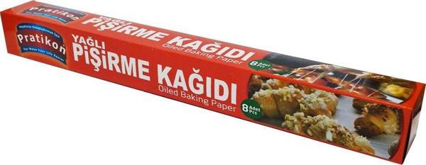 8 ADET  YAĞLI PİŞİRME KAĞIT  - Image 1