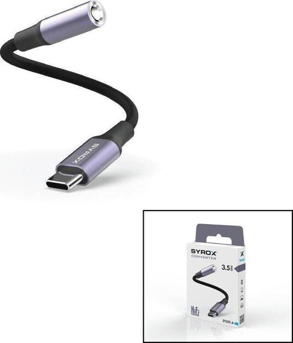 AUX TO TYPE-C İPLİ DÖNÜŞTÜRÜCÜ  - Image 1