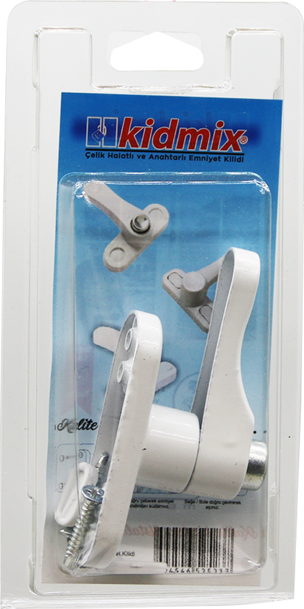 BEYAZ PİMLİ VAKUMLU EMNİYET KİLİT  - Image 1