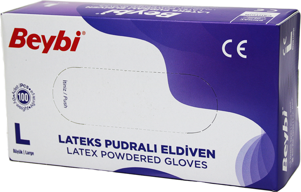 BEYBİ L PUDRALI MUAYENE ELDİVENİ 100LÜ  - Image 1