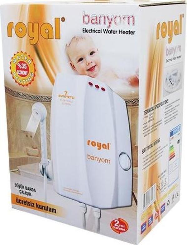 BANYOM ELEKTRİKLİ ŞOFBEN 7500-9000W  - Image 1
