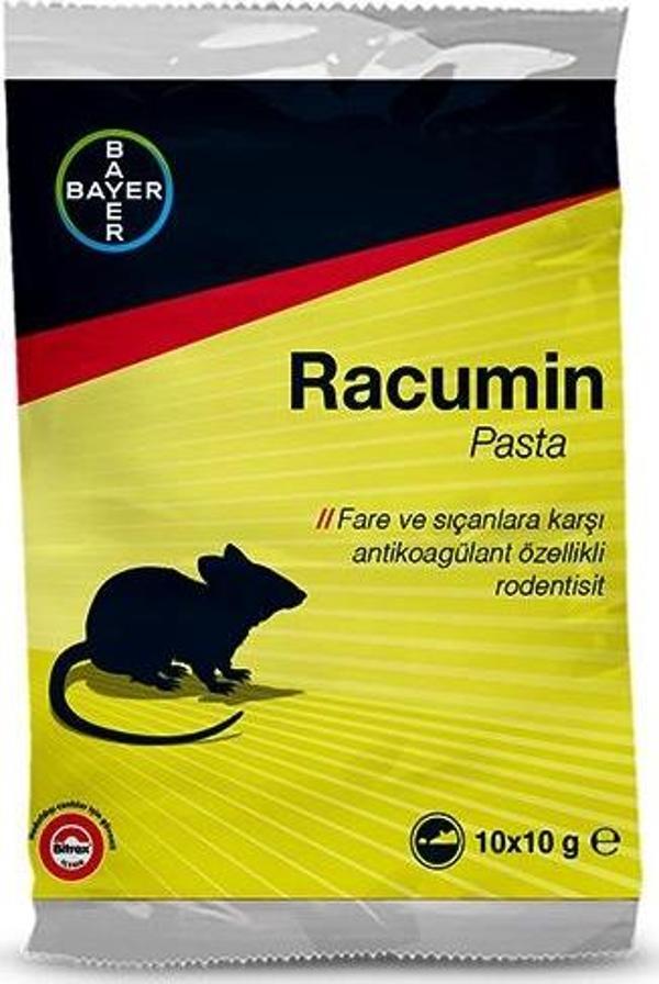 BAYER RACUMİN PASTE 100GR=10X10 PASTA FARE YEMİ RODETİSİT POŞET  - Image 1
