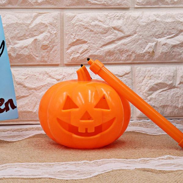 Cadılar Bayramı Halloween Sopalı Işıklı Sesli Balkabağı  - Image 1
