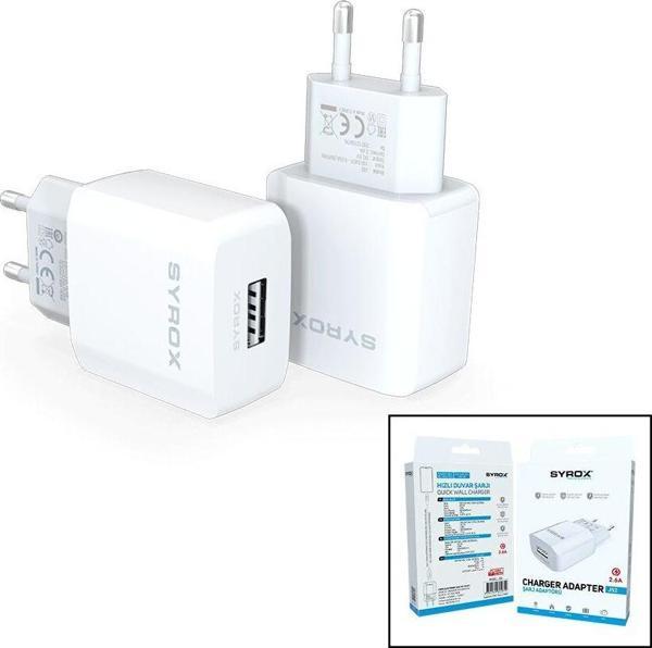 CHARGE ADAPTER USB - BAŞLIK HIZLI EV ŞARJ ADAPTÖR 2.6A  - Image 1
