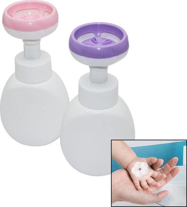ÇİÇEK ŞEKİLLİ KÖPÜK ÇIKARAN BASMALI SABUNLUK  - Image 1